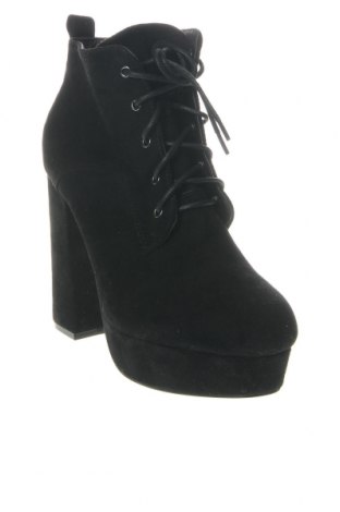 Γυναικεία μποτάκια Ideal Shoes, Μέγεθος 40, Χρώμα Μαύρο, Τιμή 9,41 €