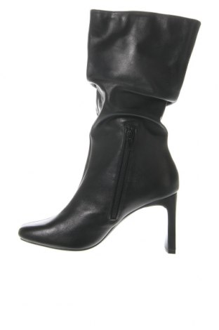 Γυναικείες μπότες Bershka, Μέγεθος 38, Χρώμα Μαύρο, Τιμή 23,65 €