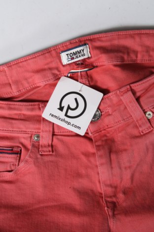 Дамски дънки Tommy Jeans, Размер S, Цвят Розов, Цена 8,16 лв.