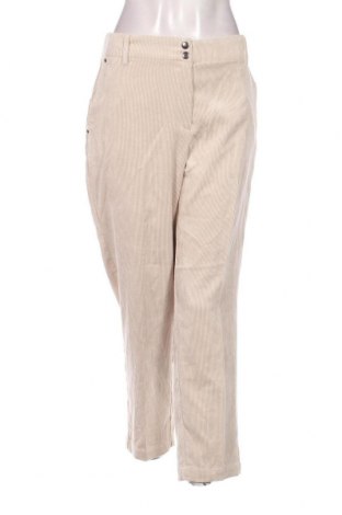 Γυναικείο κοτλέ παντελόνι Comma,, Μέγεθος XL, Χρώμα  Μπέζ, Τιμή 7,53 €