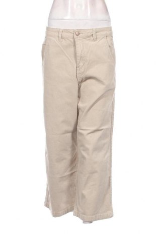 Pantaloni de velvet de femei Cream, Mărime M, Culoare Bej, Preț 29,01 Lei