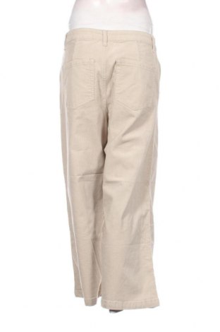 Pantaloni de velvet de femei Cream, Mărime M, Culoare Bej, Preț 33,85 Lei