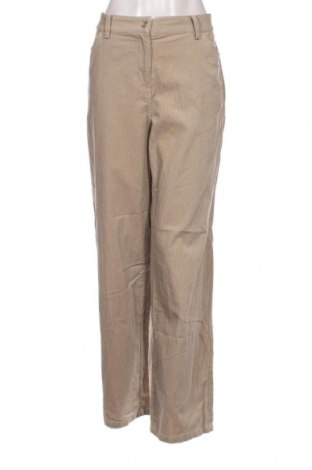 Γυναικείο κοτλέ παντελόνι NA-KD, Μέγεθος M, Χρώμα  Μπέζ, Τιμή 14,83 €