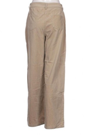 Γυναικείο κοτλέ παντελόνι NA-KD, Μέγεθος M, Χρώμα  Μπέζ, Τιμή 4,75 €