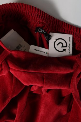 Γυναικείο κοτλέ παντελόνι Oviesse, Μέγεθος L, Χρώμα Κόκκινο, Τιμή 7,82 €
