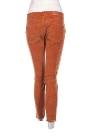 Pantaloni de velvet de femei Pull&Bear, Mărime M, Culoare Portocaliu, Preț 28,75 Lei