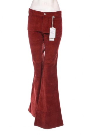 Γυναικείο κοτλέ παντελόνι Pull&Bear, Μέγεθος M, Χρώμα Κόκκινο, Τιμή 3,79 €