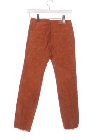 Γυναικείο κοτλέ παντελόνι Pull&Bear, Μέγεθος XS, Χρώμα Πορτοκαλί, Τιμή 4,98 €