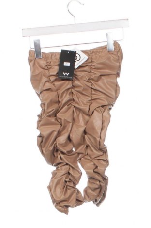 Pantaloni scurți de piele barbați, Mărime XS, Culoare Bej, Preț 23,45 Lei
