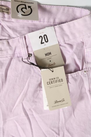 Női rövidnadrág Denim&Co., Méret XXL, Szín Lila, Ár 6 554 Ft