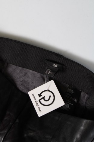 Damen Lederlegging H&M, Größe M, Farbe Schwarz, Preis 15,31 €