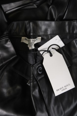 Dámske kožené nohavice  Brave Soul, Veľkosť S, Farba Čierna, Cena  8,52 €