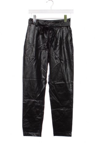 Pantaloni de piele pentru damă Funky Buddha, Mărime XS, Culoare Negru, Preț 40,07 Lei