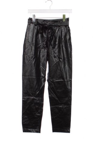 Pantaloni de piele pentru damă Funky Buddha, Mărime XS, Culoare Negru, Preț 31,99 Lei