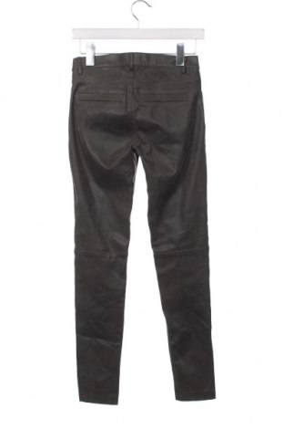 Дамски кожен панталон H&M Divided, Размер XS, Цвят Сив, Цена 4,64 лв.