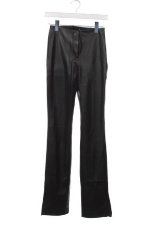 Γυναικείο παντελόνι δερμάτινο Mango, Μέγεθος S, Χρώμα Μαύρο, Τιμή 27,84 €