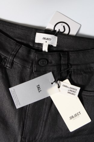 Pantaloni de piele pentru damă Object, Mărime M, Culoare Negru, Preț 286,18 Lei