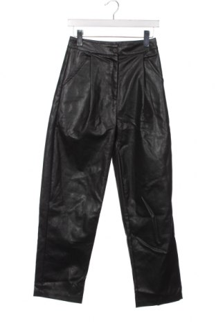 Pantaloni de piele pentru damă SHEIN, Mărime XS, Culoare Negru, Preț 38,16 Lei