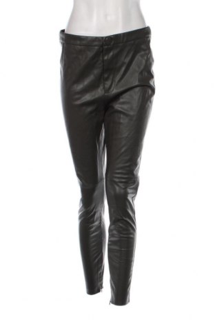 Damen Lederhose Zara, Größe L, Farbe Grün, Preis 37,58 €