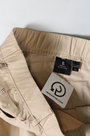 Pantaloni de femei Brandtex, Mărime L, Culoare Bej, Preț 95,39 Lei