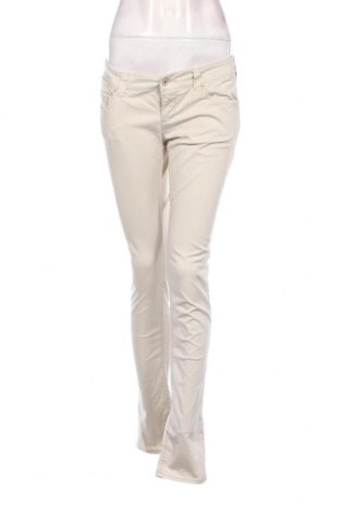 Дамски панталон Armani Jeans, Размер M, Цвят Екрю, Цена 29,12 лв.