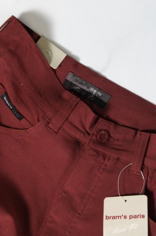 Pantaloni de femei Bram's Paris, Mărime XS, Culoare Roșu, Preț 30,45 Lei