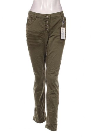 Pantaloni de femei Cecil, Mărime M, Culoare Verde, Preț 34,34 Lei