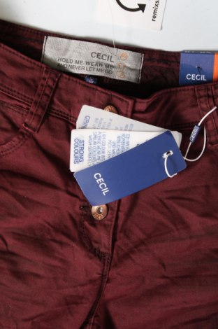 Dámské kalhoty  Cecil, Velikost XS, Barva Červená, Cena  164,00 Kč