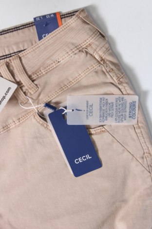 Дамски панталон Cecil, Размер XL, Цвят Бежов, Цена 13,92 лв.