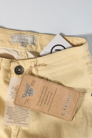 Pantaloni de femei Cream, Mărime XS, Culoare Galben, Preț 24,01 Lei