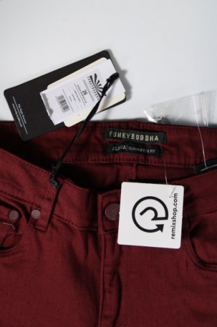 Pantaloni de femei Funky Buddha, Mărime S, Culoare Roșu, Preț 40,07 Lei