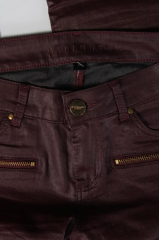 Дамски панталон Hallhuber, Размер XS, Цвят Червен, Цена 6,86 лв.