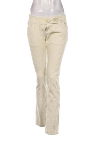 Γυναικείο κοτλέ παντελόνι Miss Sixty, Μέγεθος M, Χρώμα  Μπέζ, Τιμή 9,78 €