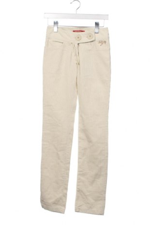Pantaloni de velvet de femei Miss Sixty, Mărime XS, Culoare Bej, Preț 72,04 Lei
