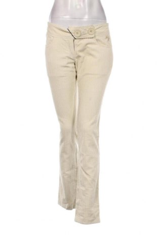 Γυναικείο κοτλέ παντελόνι Miss Sixty, Μέγεθος M, Χρώμα  Μπέζ, Τιμή 6,77 €