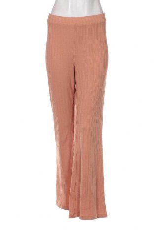 Γυναικείο παντελόνι Monki, Μέγεθος XL, Χρώμα  Μπέζ, Τιμή 5,56 €