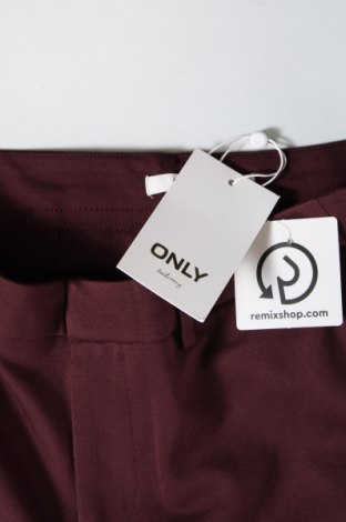 Дамски панталон ONLY, Размер M, Цвят Червен, Цена 14,58 лв.