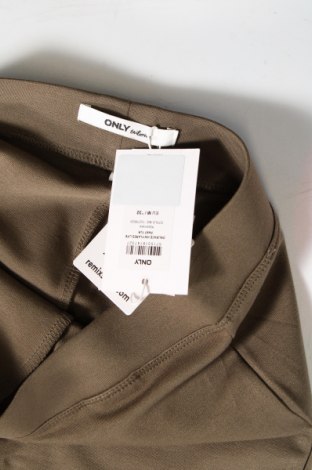 Дамски панталон ONLY, Размер M, Цвят Зелен, Цена 14,04 лв.