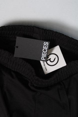 Γυναικείο παντελόνι Pieces, Μέγεθος XS, Χρώμα Μαύρο, Τιμή 7,24 €