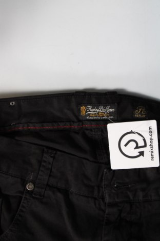 Дамски панталон Replay, Размер L, Цвят Черен, Цена 15,64 лв.