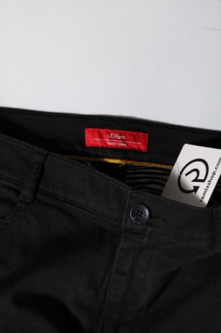 Дамски панталон S.Oliver, Размер L, Цвят Черен, Цена 16,53 лв.