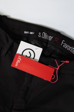 Γυναικείο παντελόνι S.Oliver, Μέγεθος M, Χρώμα Μαύρο, Τιμή 34,54 €