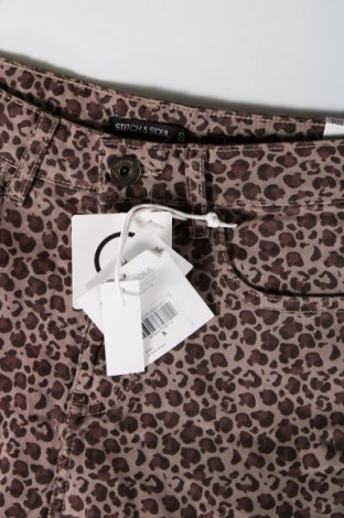 Γυναικείο παντελόνι Stitch & Soul, Μέγεθος S, Χρώμα Πολύχρωμο, Τιμή 7,35 €