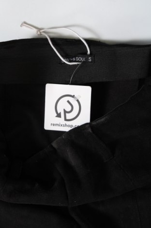 Γυναικείο παντελόνι Stitch & Soul, Μέγεθος S, Χρώμα Μαύρο, Τιμή 3,77 €