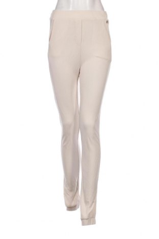 Γυναικείο παντελόνι TWINSET, Μέγεθος XS, Χρώμα Εκρού, Τιμή 50,98 €