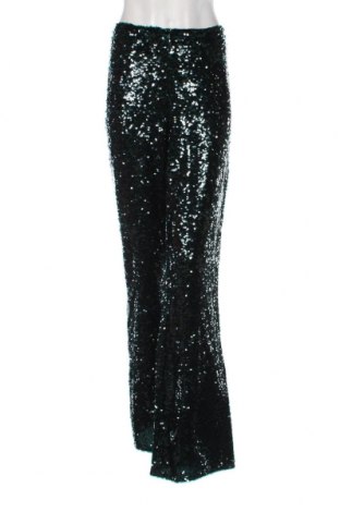 Дамски панталон Zara, Размер XL, Цвят Зелен, Цена 20,00 лв.