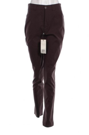 Pantaloni de femei Zino & Judy, Mărime M, Culoare Maro, Preț 30,26 Lei