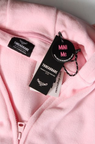 Damen Fleece Sweatshirt Threadbare, Größe M, Farbe Rosa, Preis 17,78 €