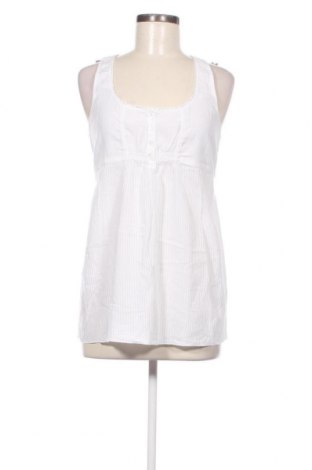 Γυναικείο αμάνικο μπλουζάκι 3 Suisses, Μέγεθος M, Χρώμα Λευκό, Τιμή 2,53 €