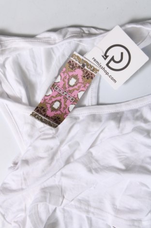 Γυναικείο αμάνικο μπλουζάκι Boohoo, Μέγεθος S, Χρώμα Λευκό, Τιμή 10,82 €